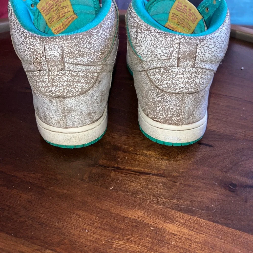 Nike Dunk Premium SB High Flamingo 313171-117 Men’s Size 8.5 Women’s 10 - Picture 4 of 11